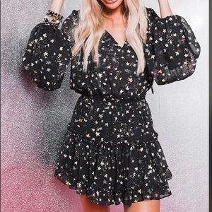 Buddy Love ZoZo stars celestial dress, SMALL - NEW